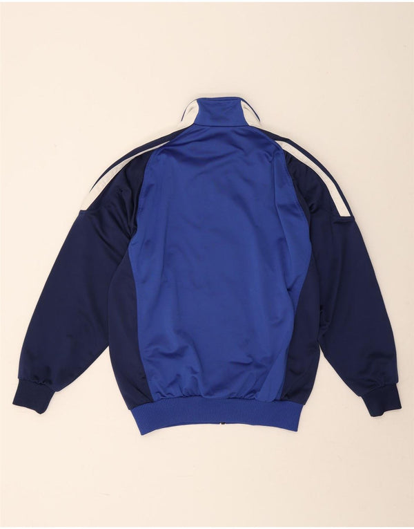 Jaqueta Adidas Meninos Treino Top 13-14 Anos Azul Marinho Colorblock