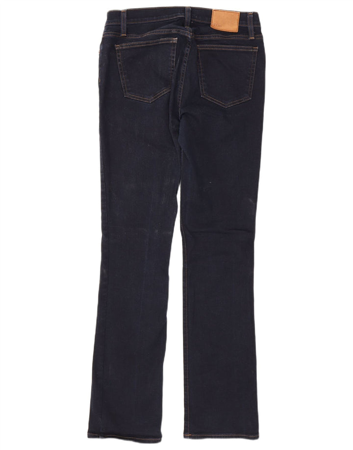 J. Crew Jeans Bootcut Feminino W28 L32 Azul Marinho Algodão