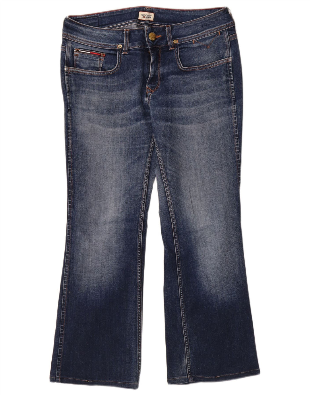 Calça jeans feminina TOMMY HILFIGER W30 L27 azul algodão