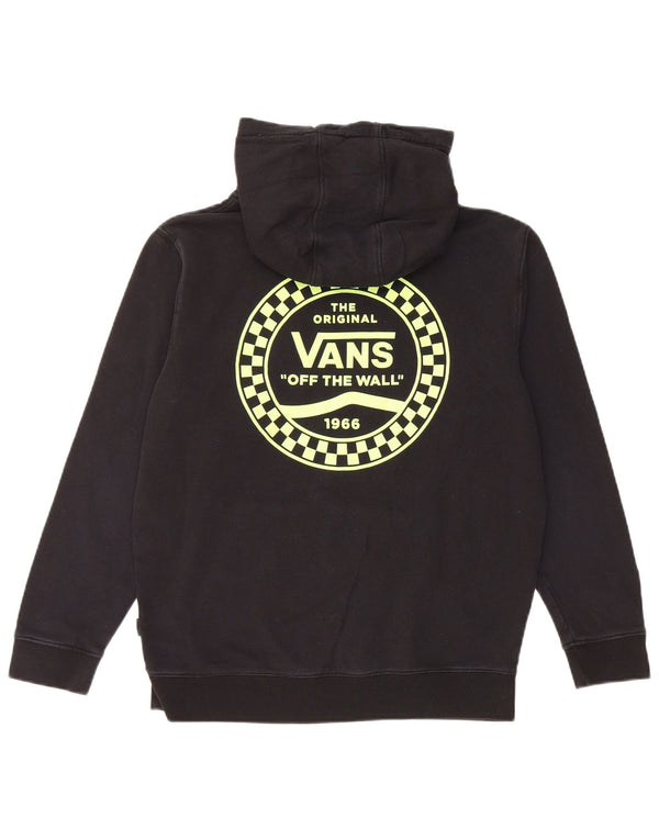 Vans feminino gráfico moletom com capuz UK 14 grande preto