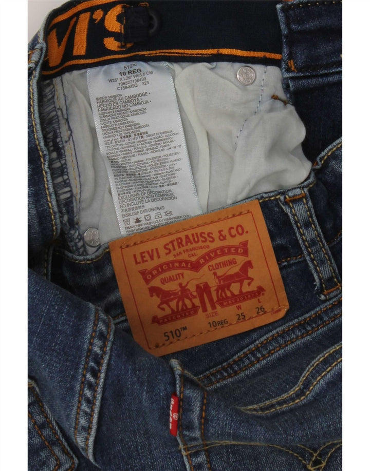 Levi's Boys 510 Skinny Jeans 9-10 Anos Azul Algodão