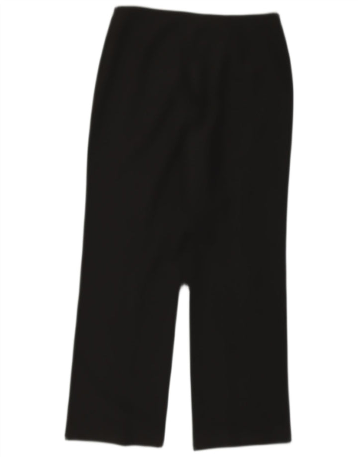 ST. Calça feminina reta casual BERNARD W36 L31 preta