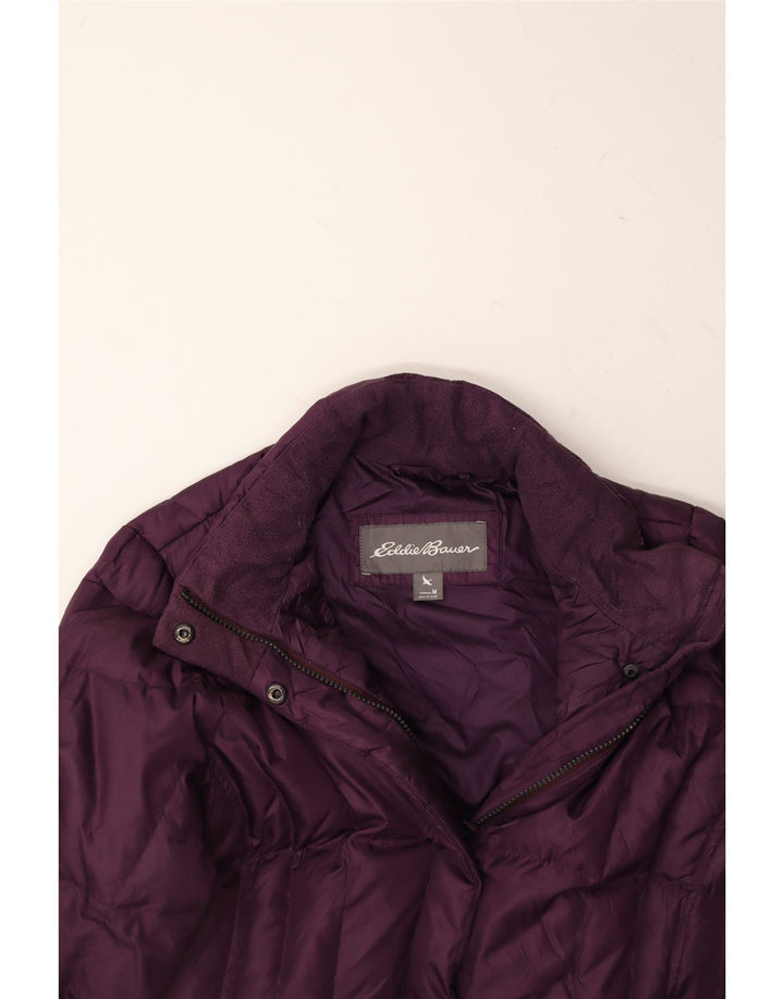 EDDIE BAUER Womens Padded Coat UK 14 Medium Purple Vintage Eddie Bauer and Second-Hand Eddie Bauer from Messina Hembry 