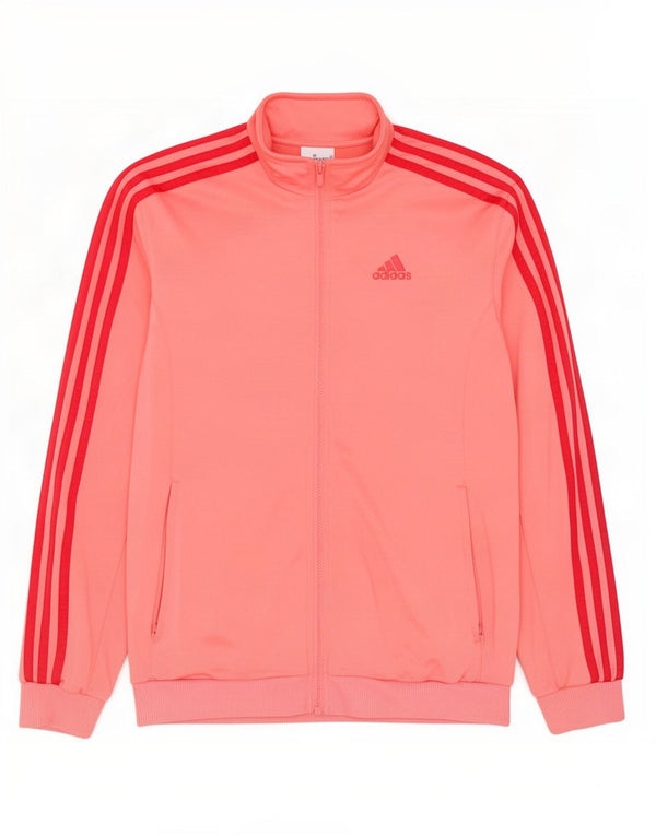 Jaqueta Adidas Meninas Treino Top 13-14 Anos Rosa Poliéster
