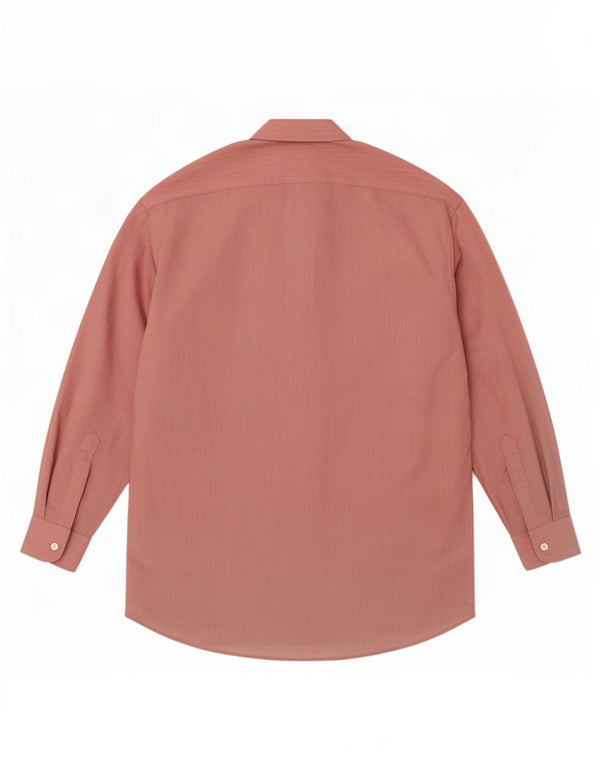 Camisa masculina Pierre Cardin tamanho 41 poliéster rosa médio