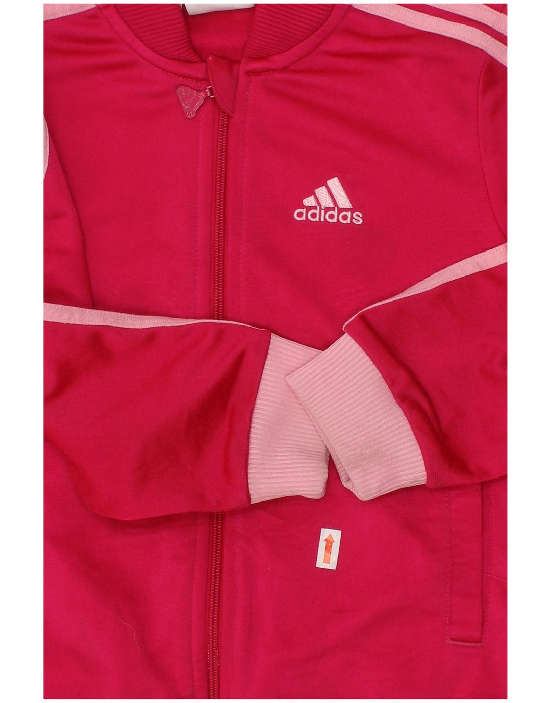 Jaqueta ADIDAS Meninas Treino Top 3-4 Anos Rosa Poliéster