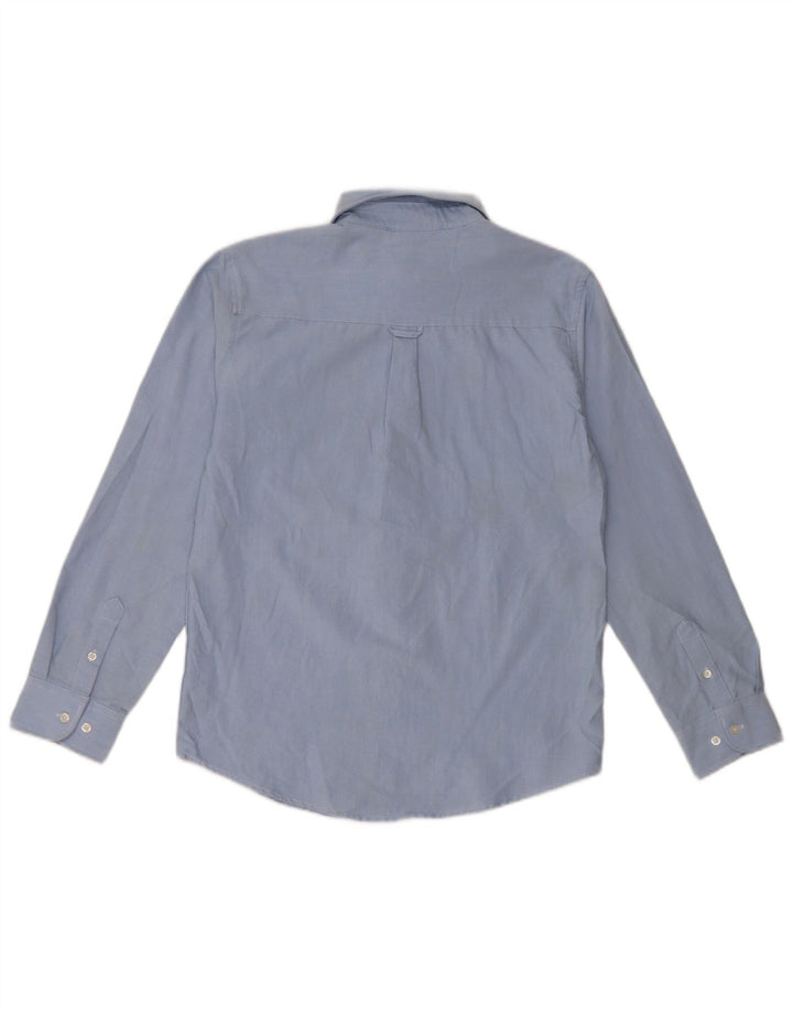 Camisa Nautica Menino 15-16 Anos Azul Algodão