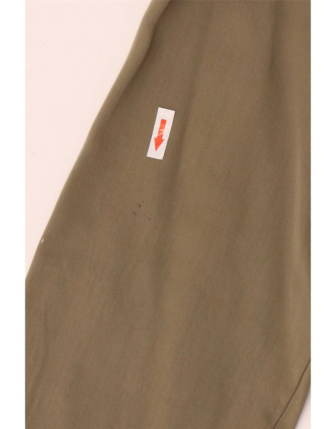 Sobretudo aberto feminino Zara UK 14 Lyocell cáqui médio
