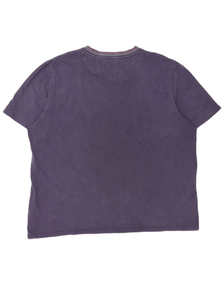 Camiseta masculina Lyle & Scott Top 2XL algodão azul marinho