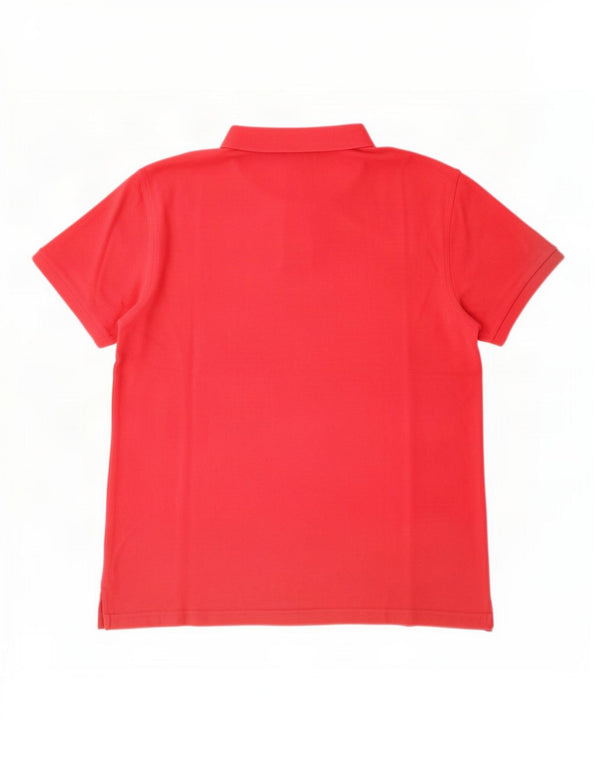 Gant Camisa polo feminina regular fit 3XL algodão vermelho