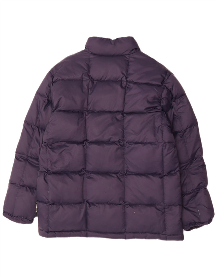 Jaqueta acolchoada masculina Puma UK 38 poliéster azul marinho médio