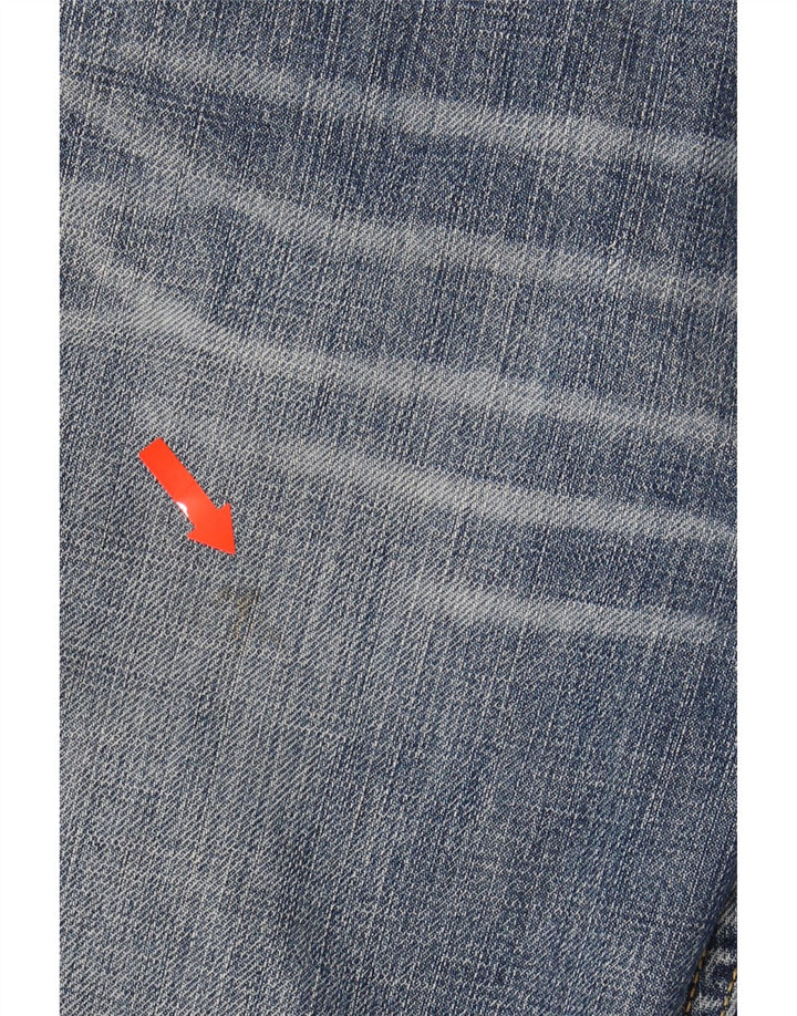 Lee Mens Seattle Straight Jeans W33 L30 Azul Algodão