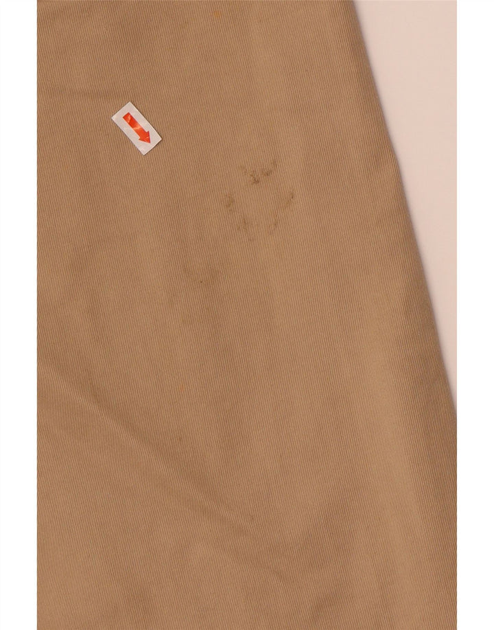 JECKERSON Mens Straight Casual Trousers W32 L31 Brown Cotton Vintage Jeckerson and Second-Hand Jeckerson from Messina Hembry 