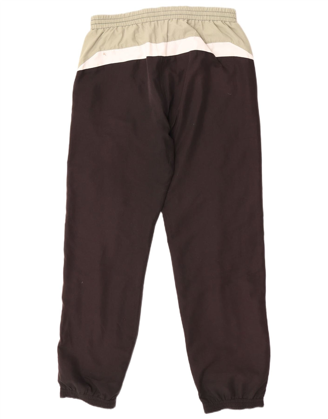 Calça de treino masculina Kappa Joggers grande poliéster colorblock preto