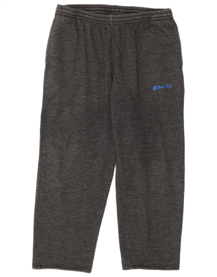 LOTTO Mens Graphic Full Tracksuit UK 40/42 Medium Grey Colourblock
