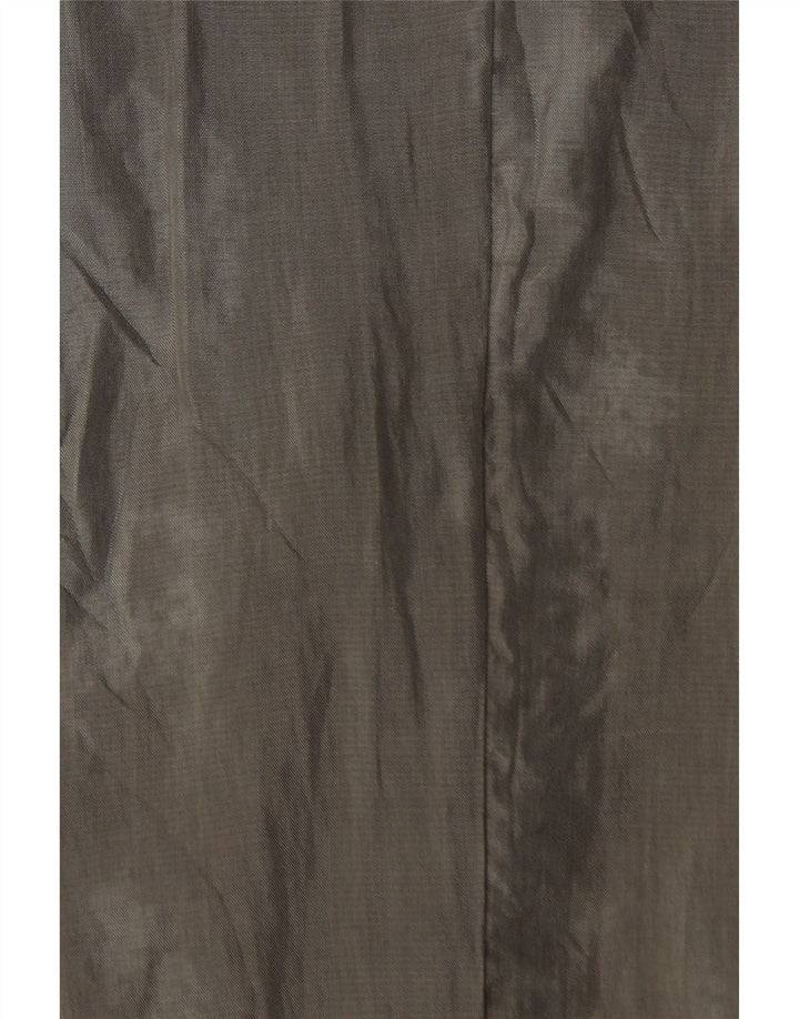 Colete Vintage Masculino Pequeno Cinza