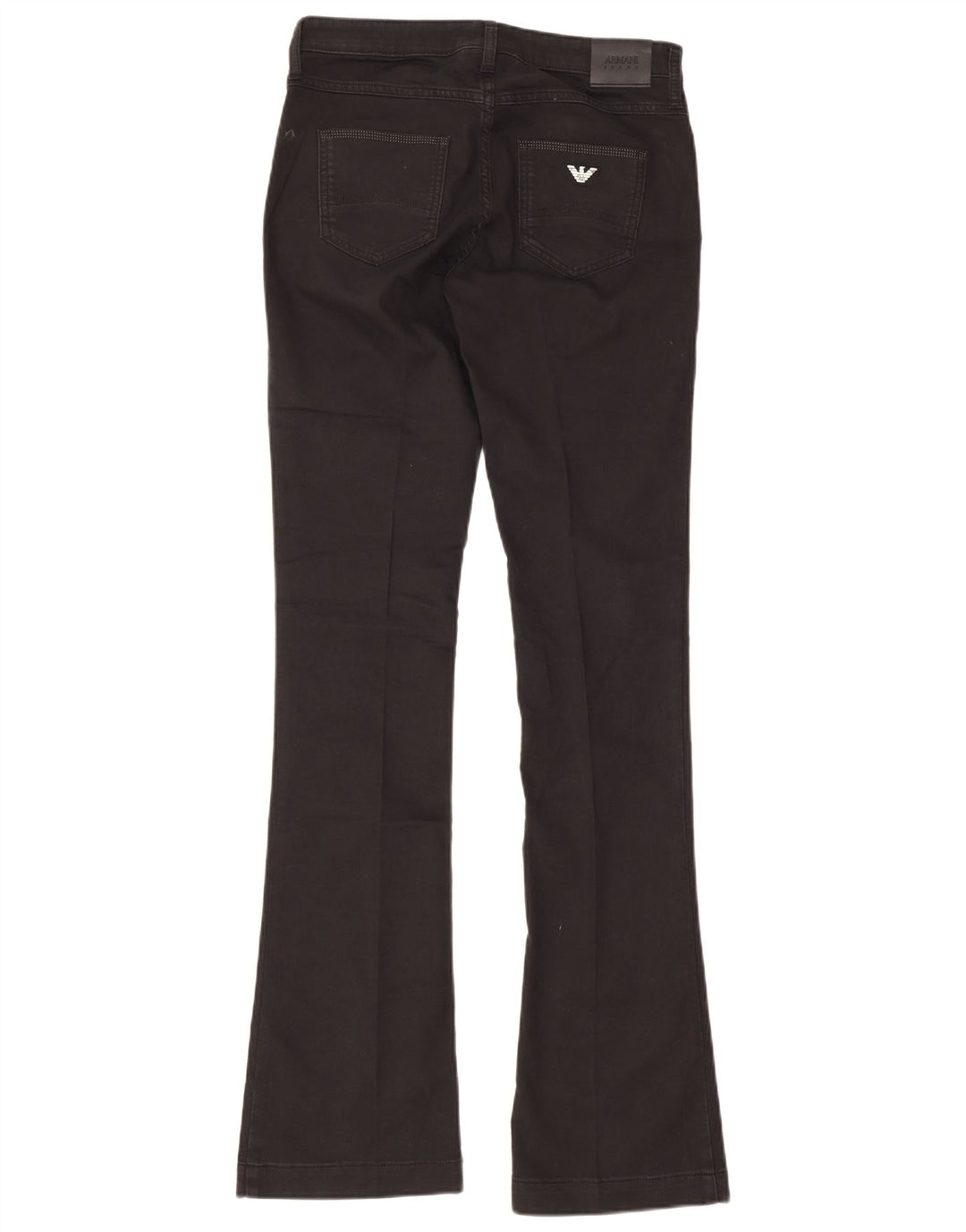 Calça jeans feminina Armani W29 L35 algodão preto