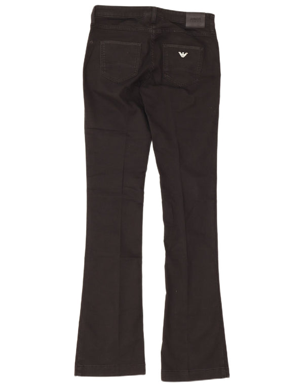 Calça jeans feminina Armani W29 L35 algodão preto