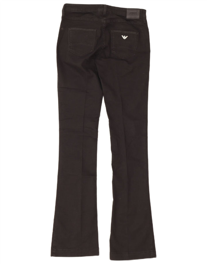 Calça jeans feminina Armani W29 L35 algodão preto