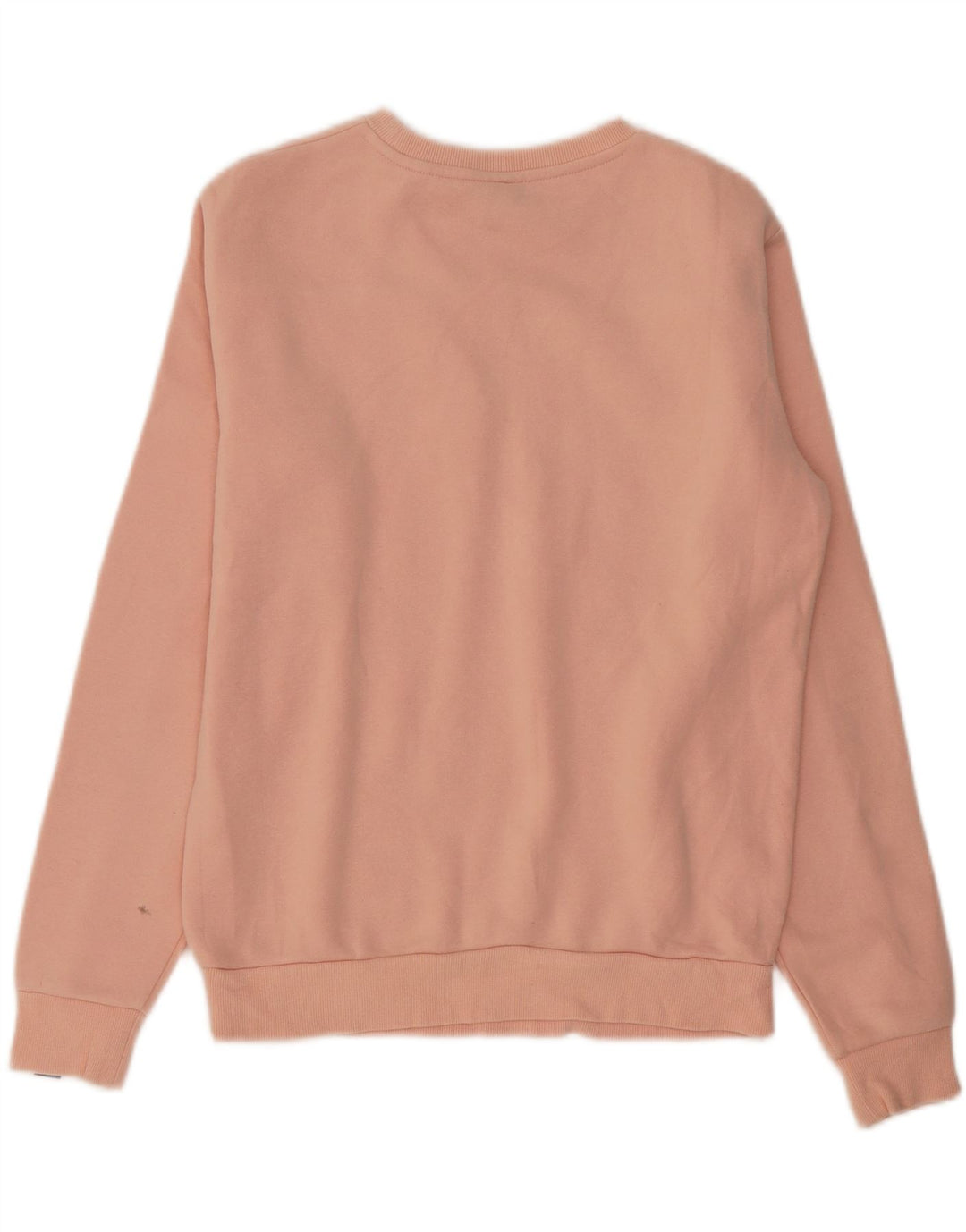 Ellesse moletom feminino grande com estampa gráfica UK 10 pequeno laranja