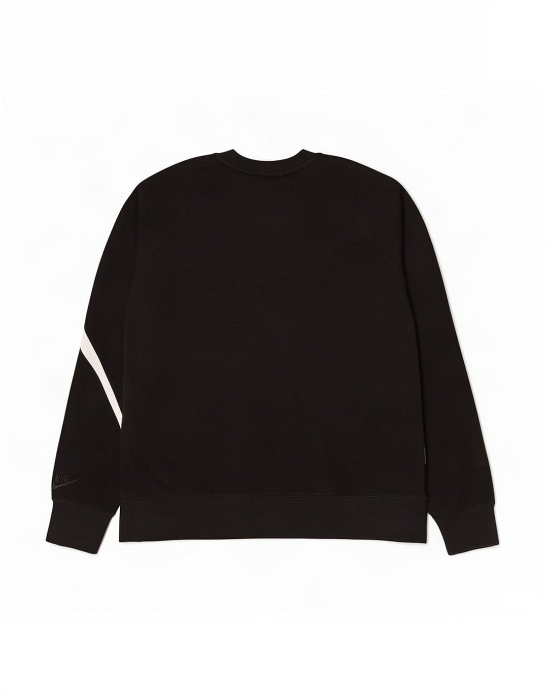 Nike masculino gráfico moletom jumper médio algodão preto