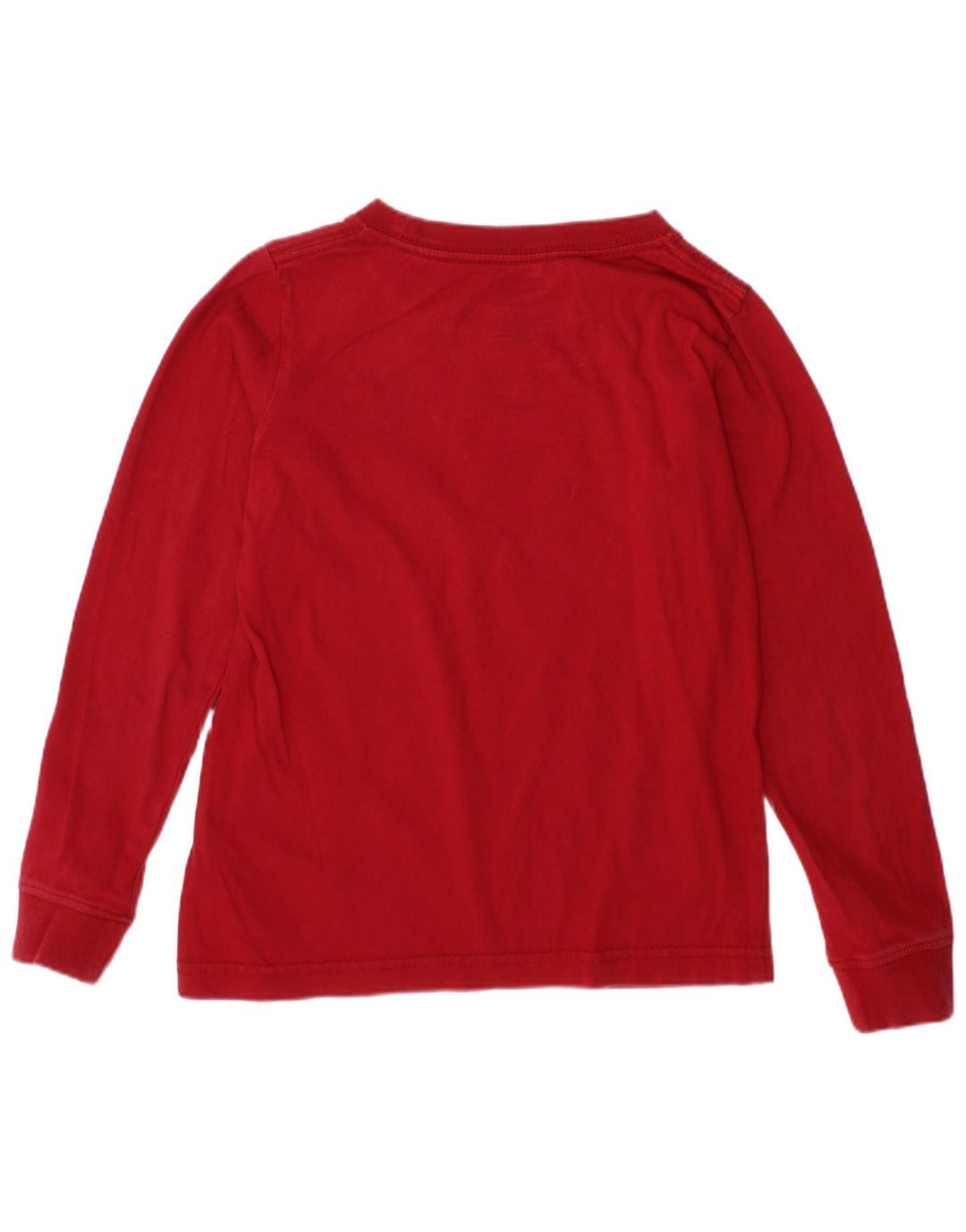 LEVI'S Girls Graphic Top manga comprida 4-5 anos vermelho
