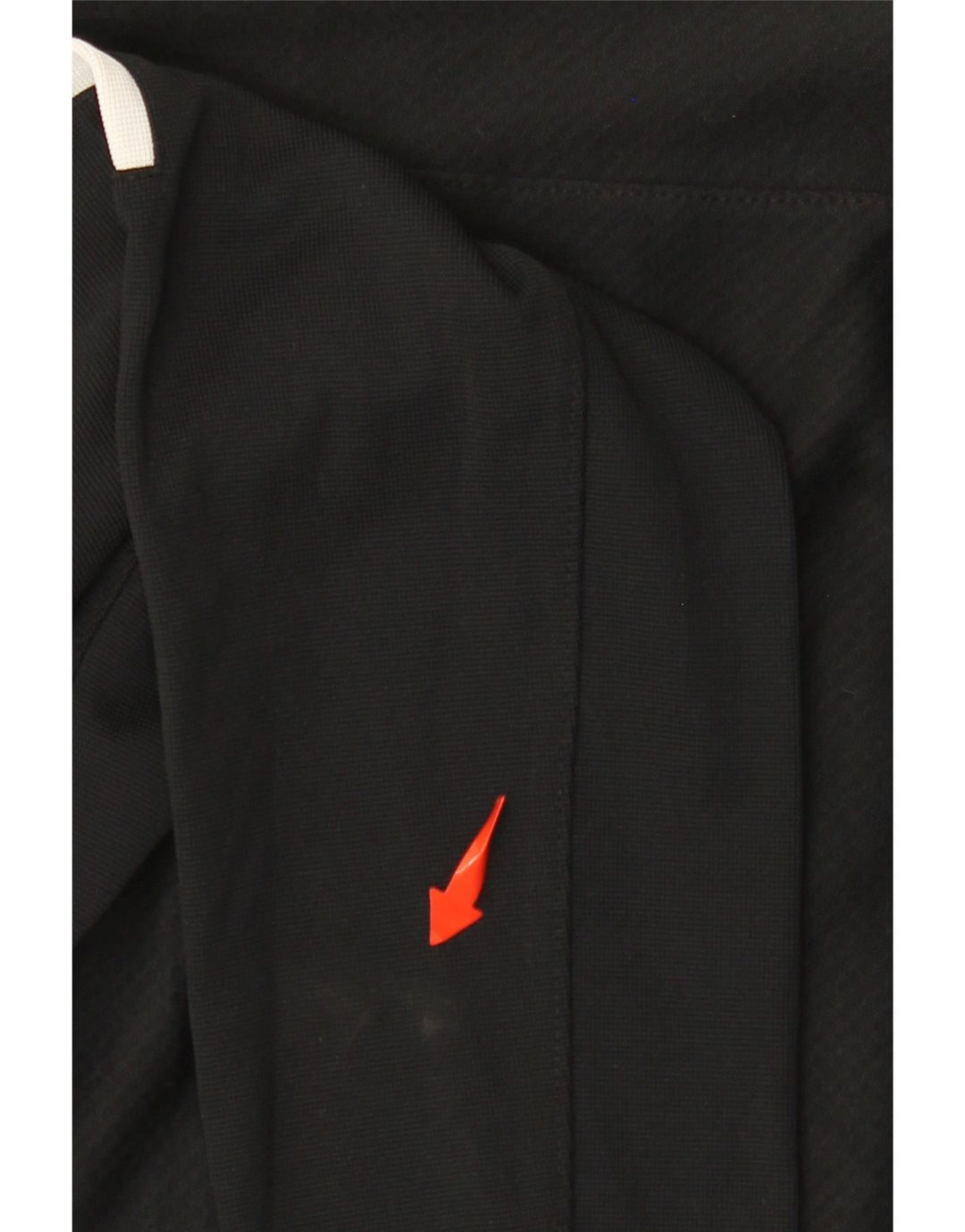 NIKE Masculino Dri Fit Zip Neck Pullover Treino Top Pequeno Preto Colourblock