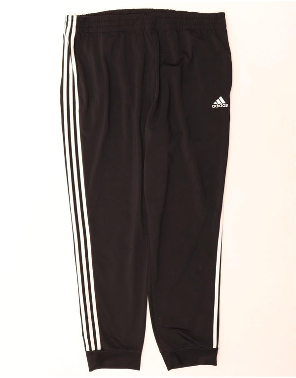 Calça de treino masculina Adidas Joggers 2XL poliéster preto