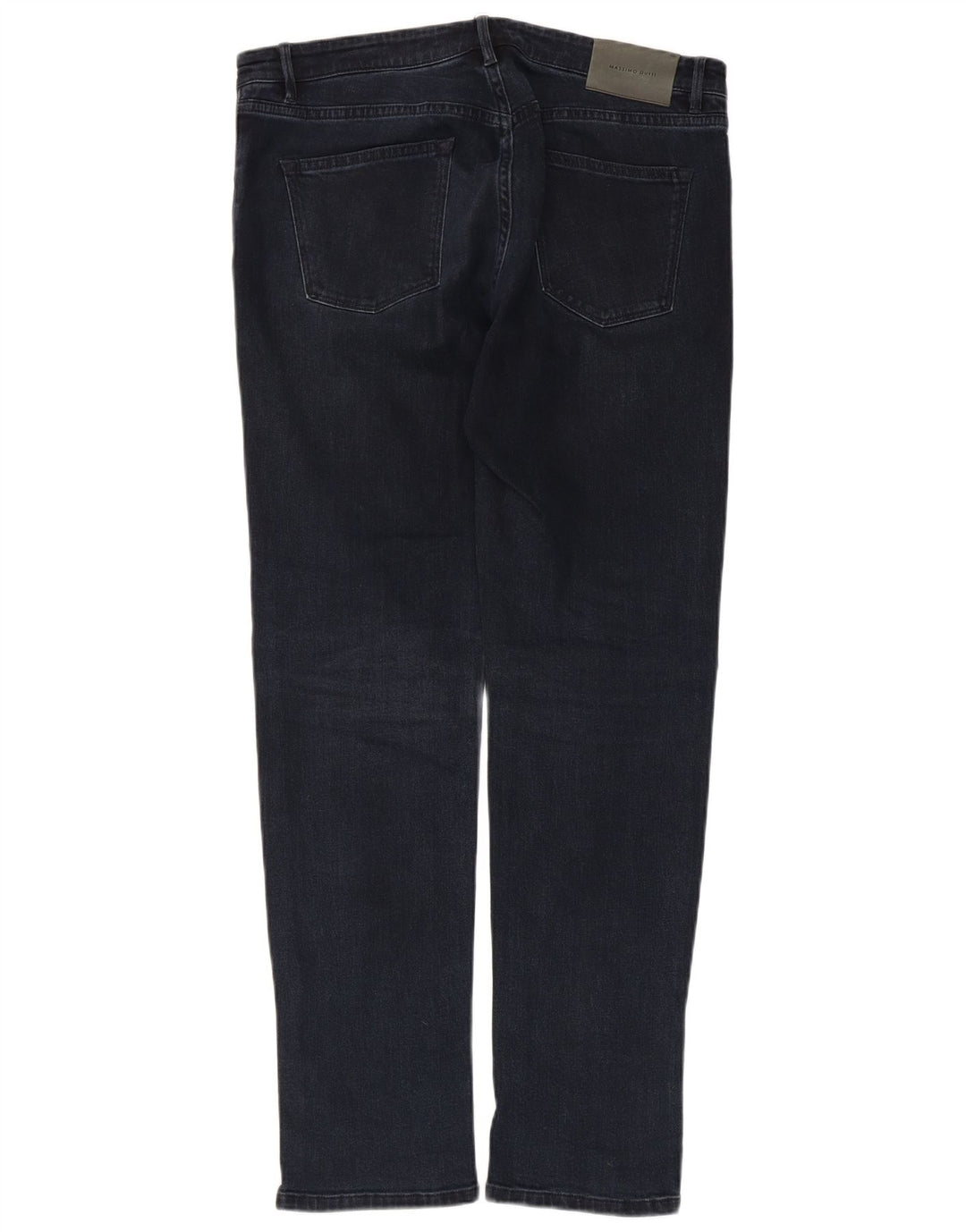 Massimo Dutti Mens Slim Jeans EU 40 Médio W31 L29 Azul Marinho Algodão
