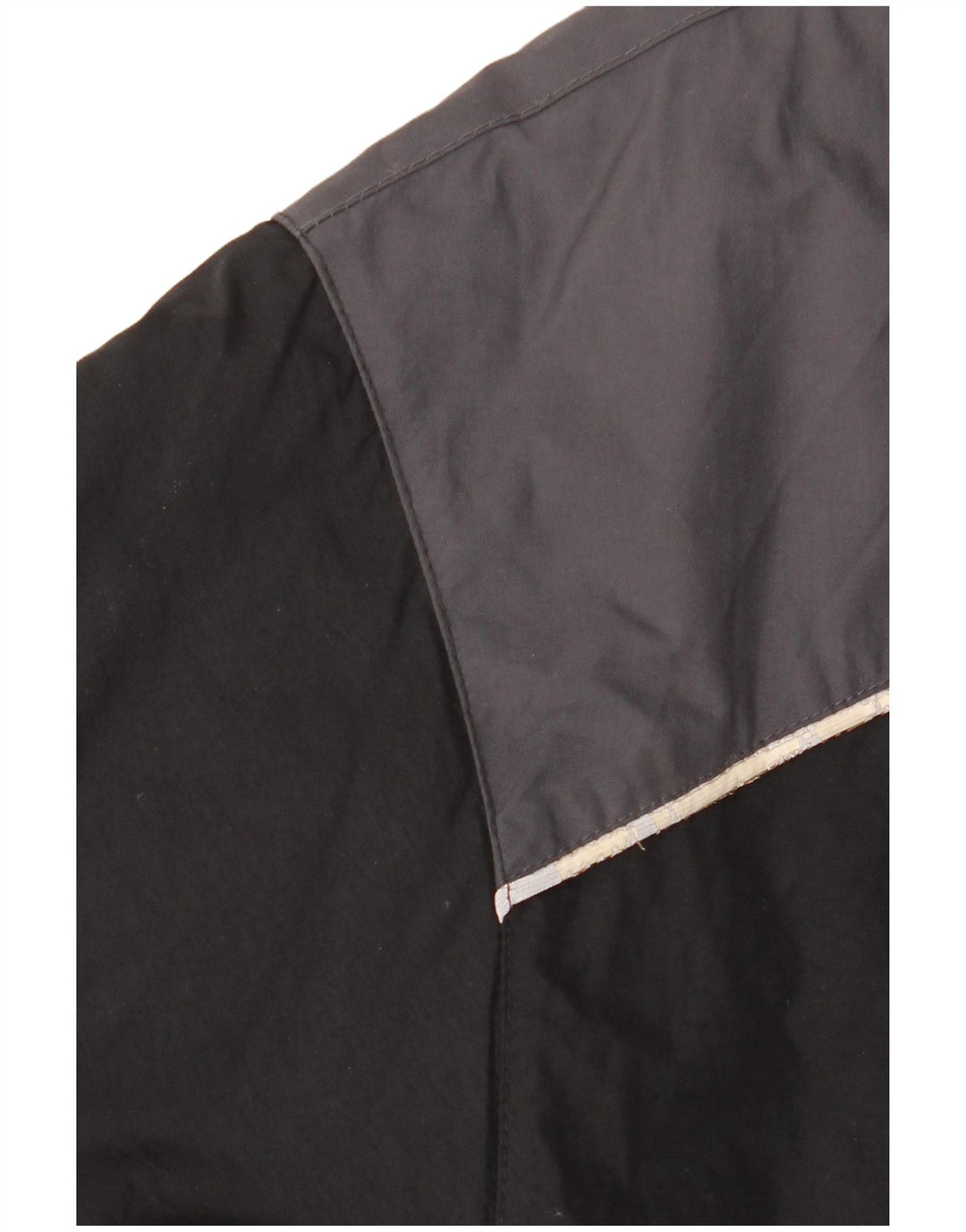 Jaqueta corta-vento Nike Boys 13-14 anos XL preto colorblock nylon