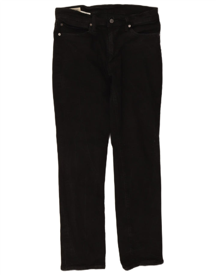 Jeans Levis 511 Slim Masculino W34 L29 Algodão Preto