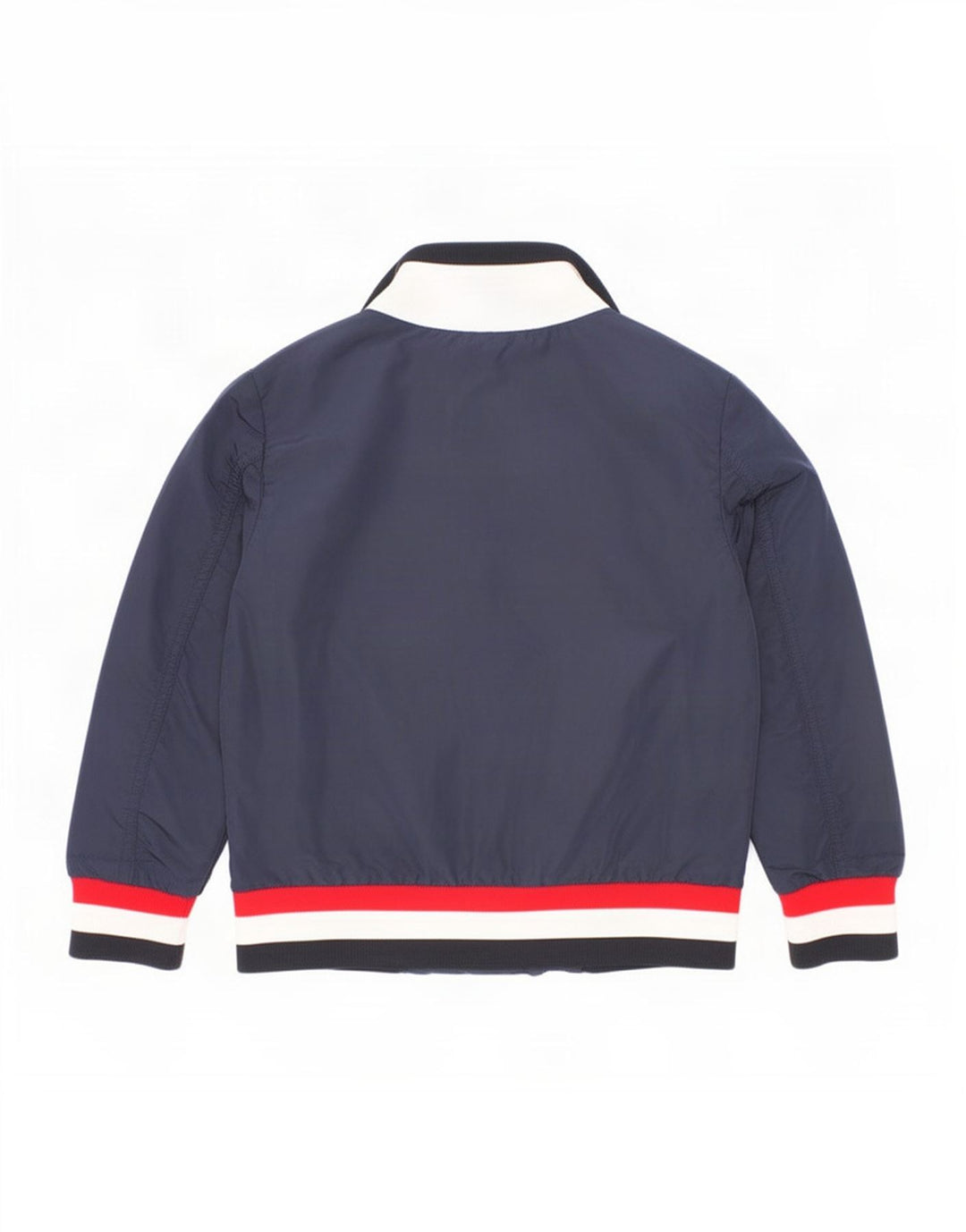 Jaqueta bomber Moncler Boys 3-4 anos azul marinho Colourblock poliamida