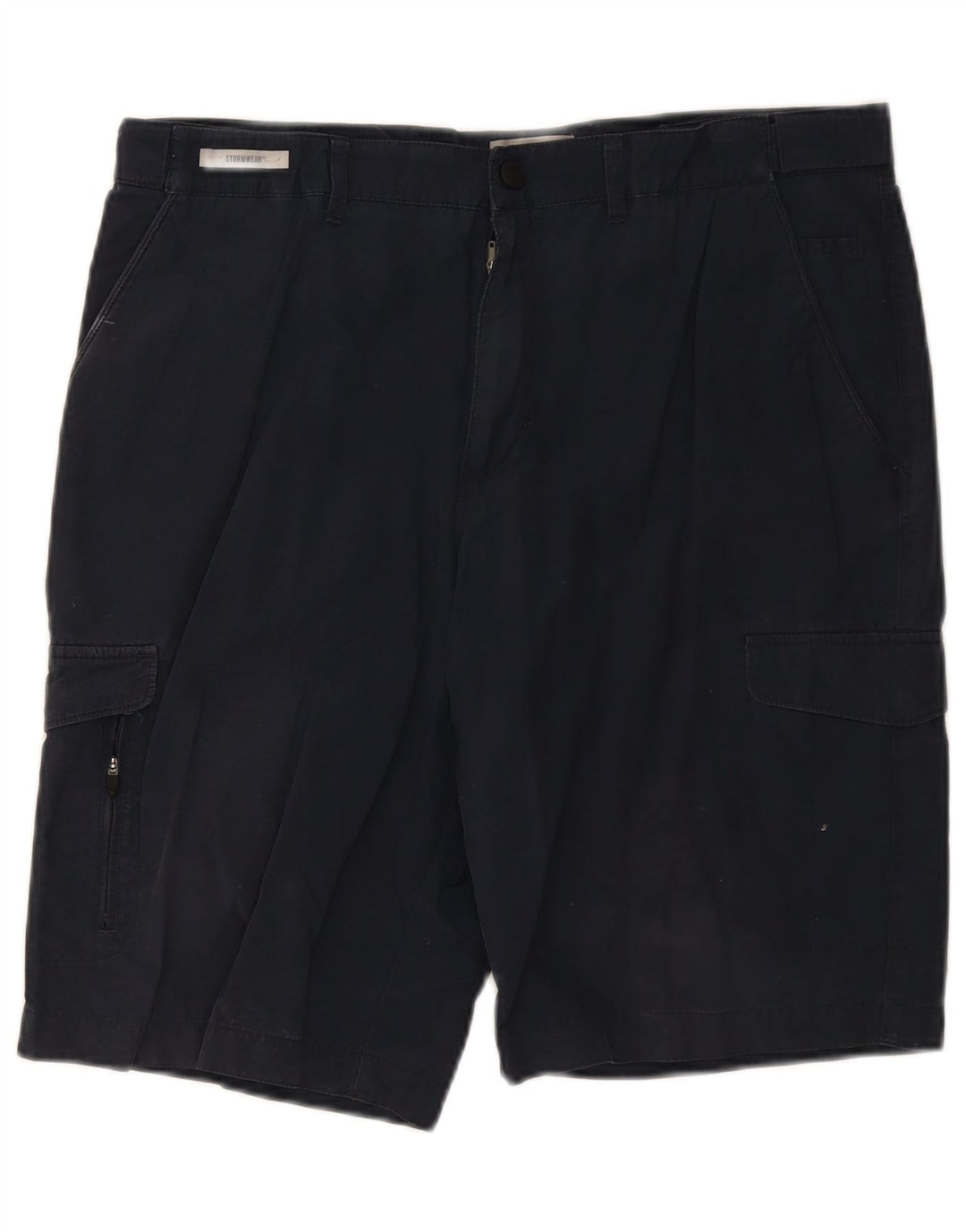 Shorts cargo masculino Marks & Spencer W36 grande azul marinho