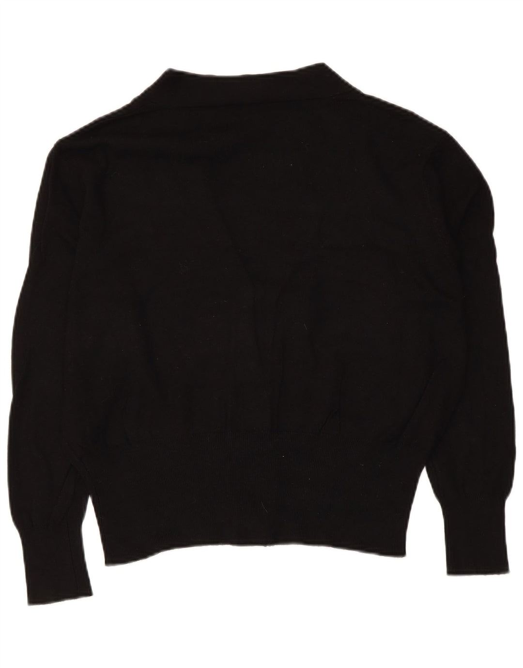 Suéter cardigã feminino ZARA Reino Unido 14 médio preto