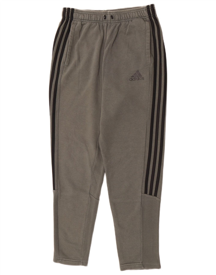 Calça Adidas Mens Treino Cinza Médio Algodão