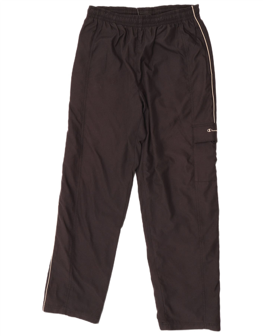 Calça de treino masculina Champion grande poliéster preto