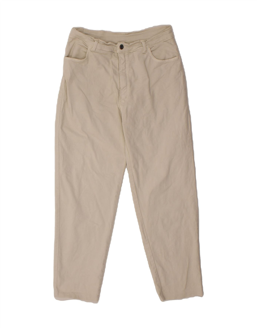 VINTAGE Mens Slim Jeans W33 L26  Beige Cotton Vintage Vintage and Second-Hand Vintage from Messina Hembry 