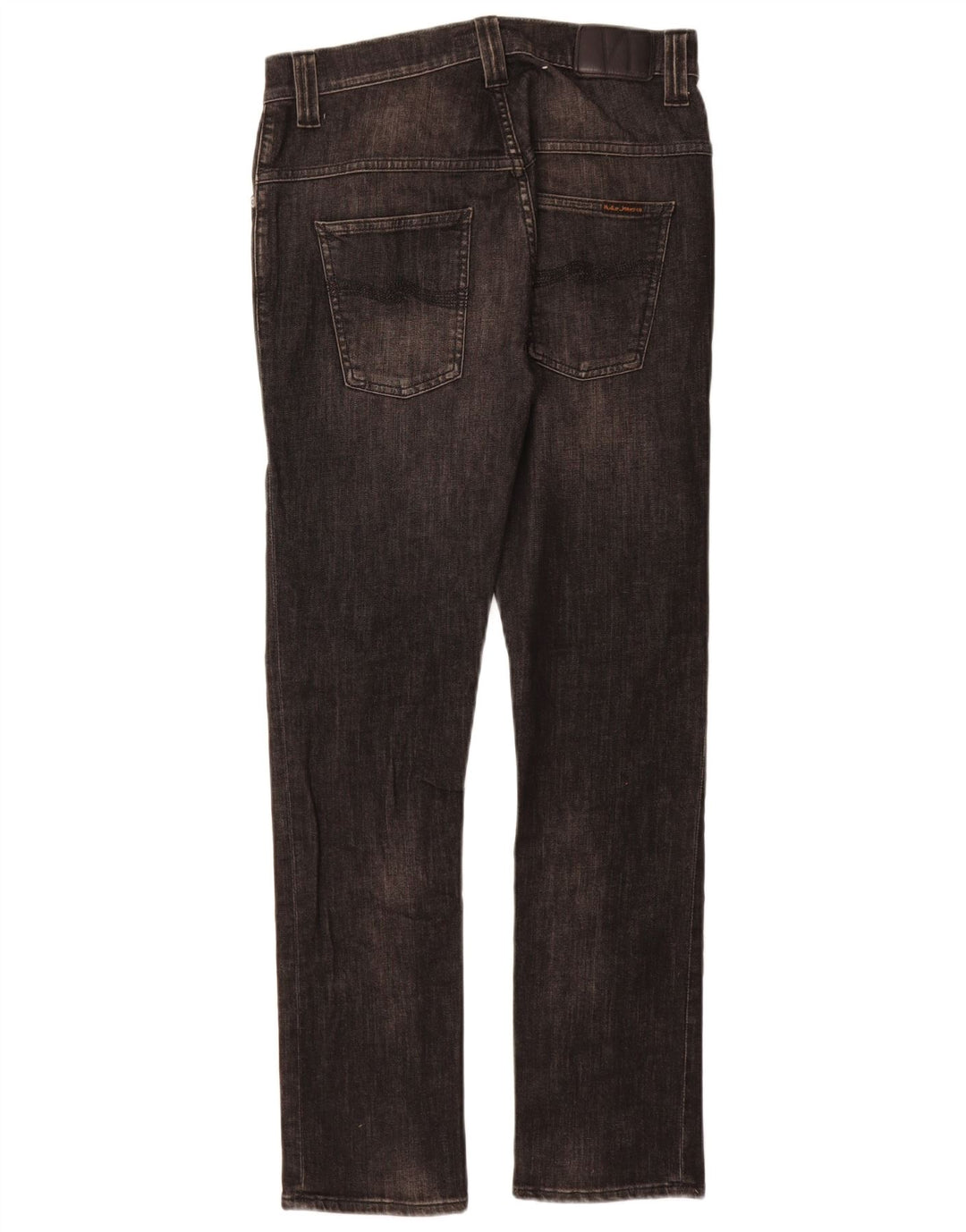 NUDIE Jeans Slim Feminino W30 L30 Algodão Cinza