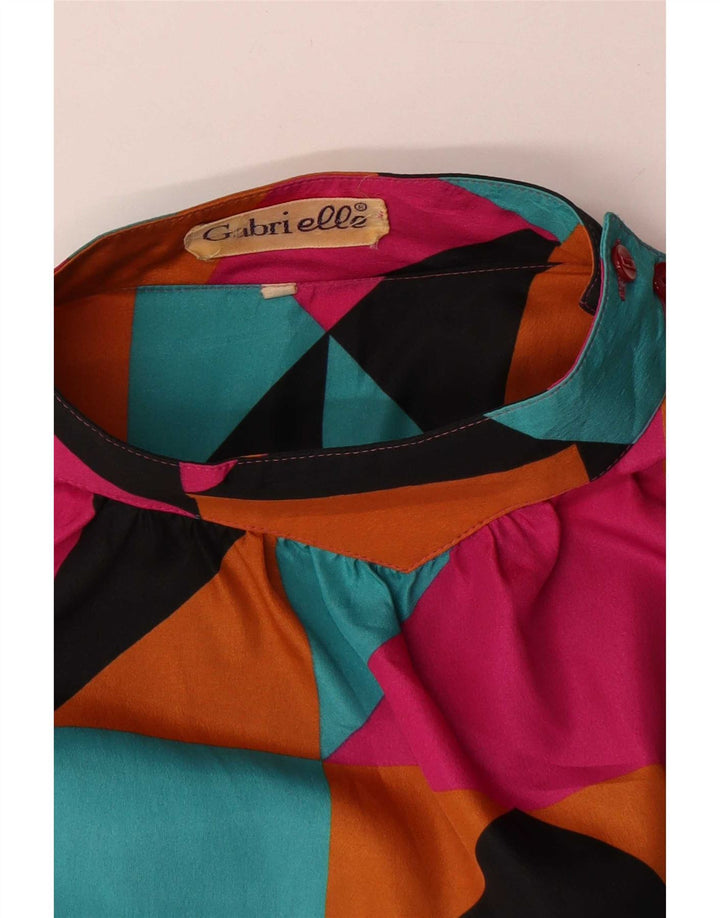 Blusa feminina Gabrielle IT 44 média multicolorida geométrica