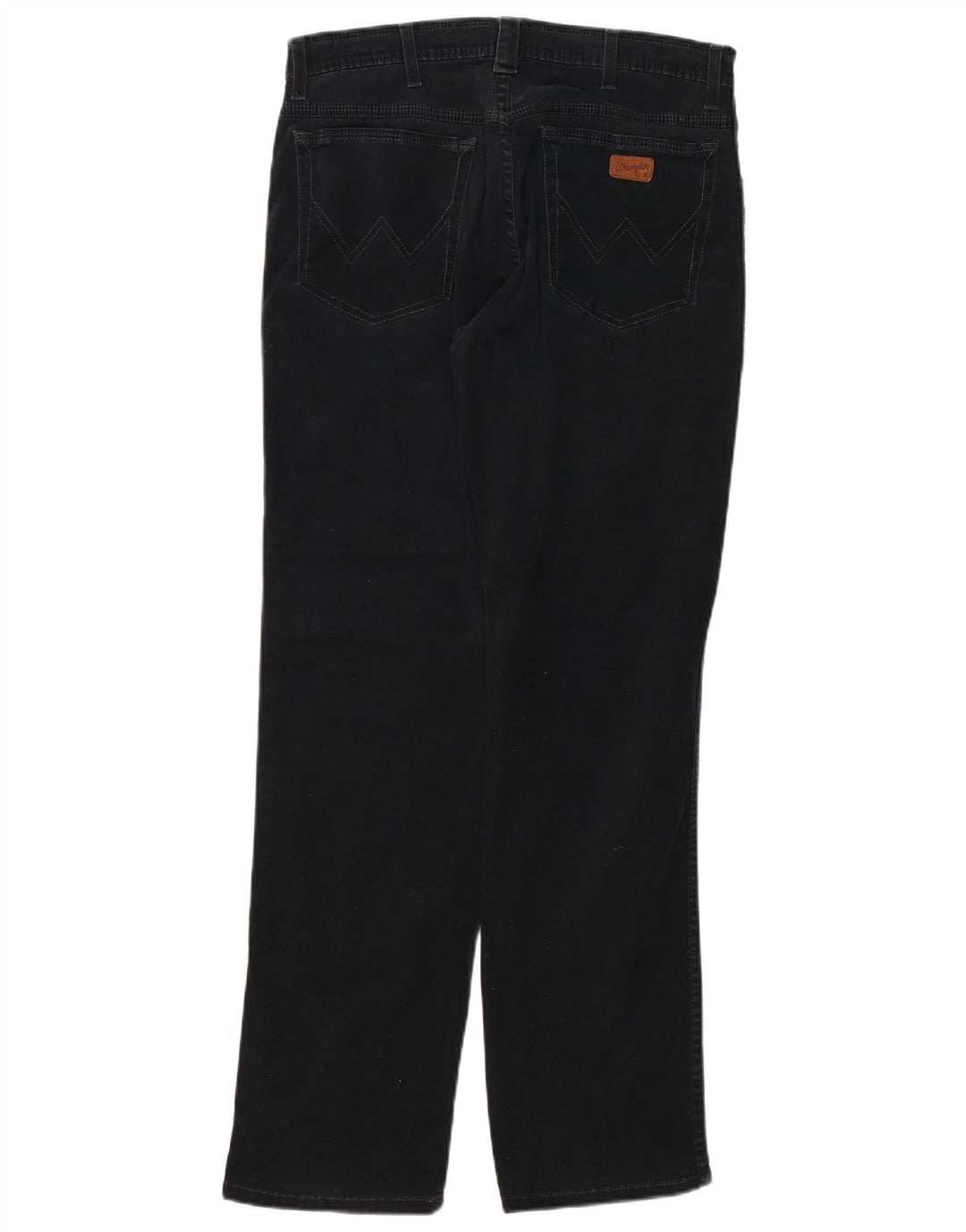 WRANGLER Calça feminina Texas Stretch reta casual W32 L32 preta