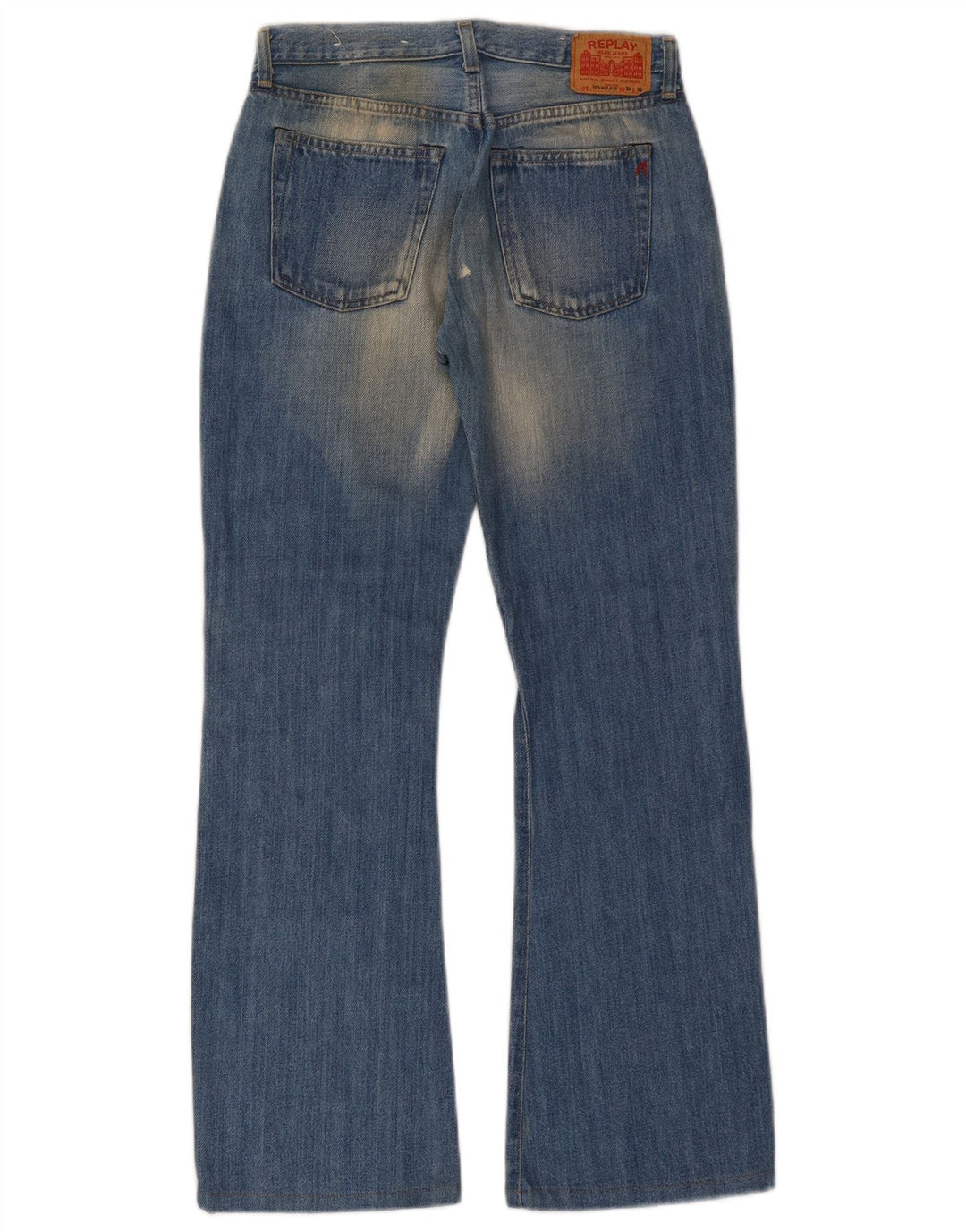 Replay Jeans Bootcut Feminino W26 L30 Azul