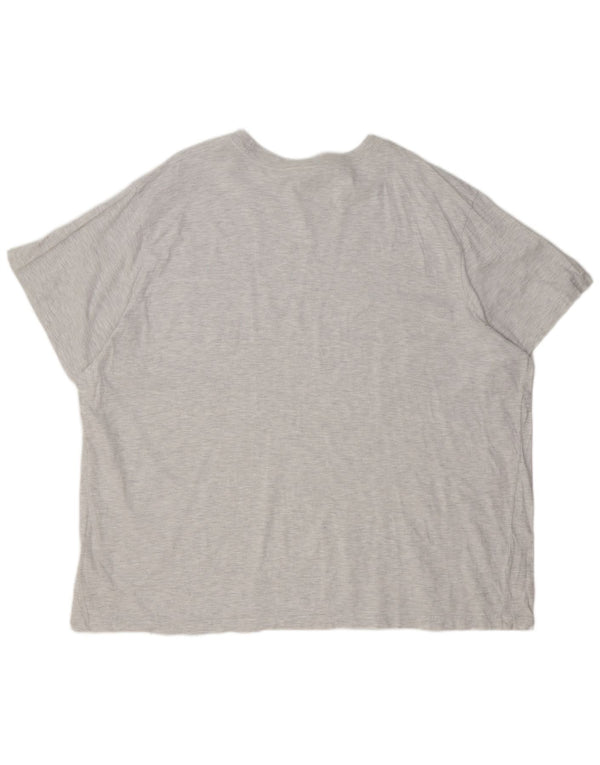 Camiseta masculina Dickies Top 4XL algodão manchado cinza