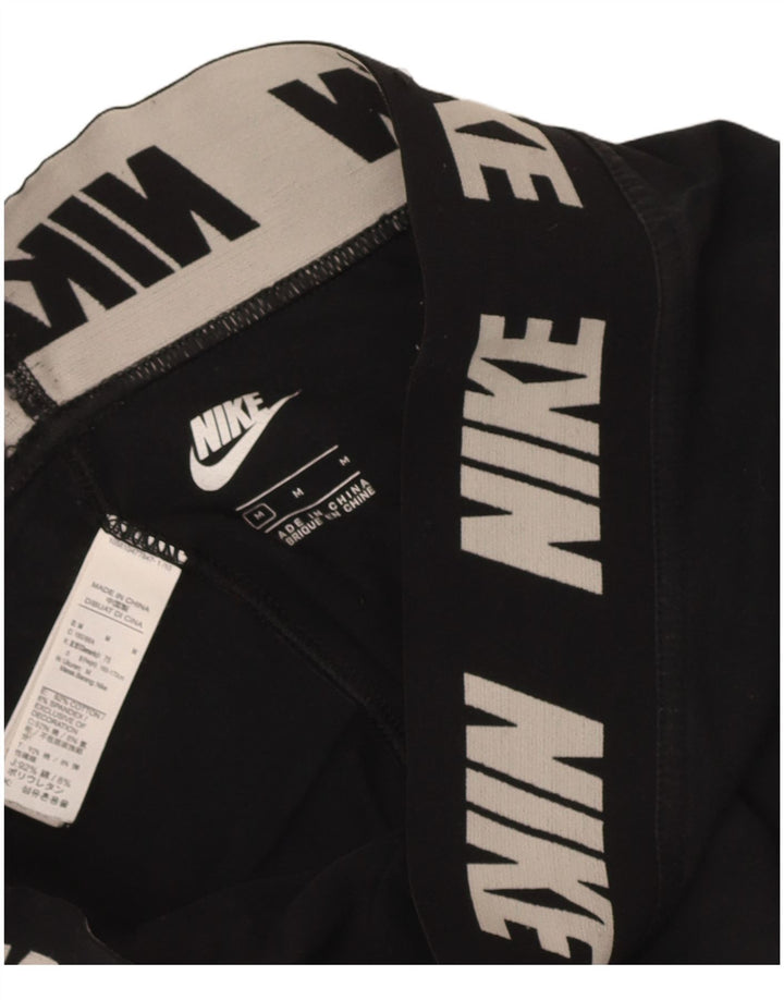 Leggings Nike Femininas Graphic UK 12 Médio Algodão Preto