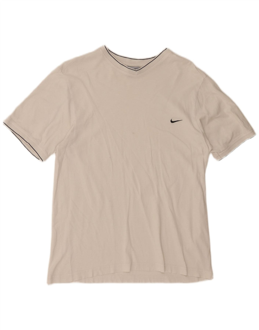 Camiseta masculina NIKE UK 39/41 médio algodão branco