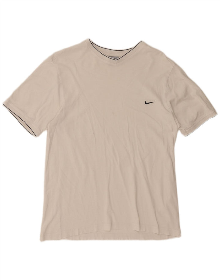 Camiseta masculina NIKE UK 39/41 médio algodão branco