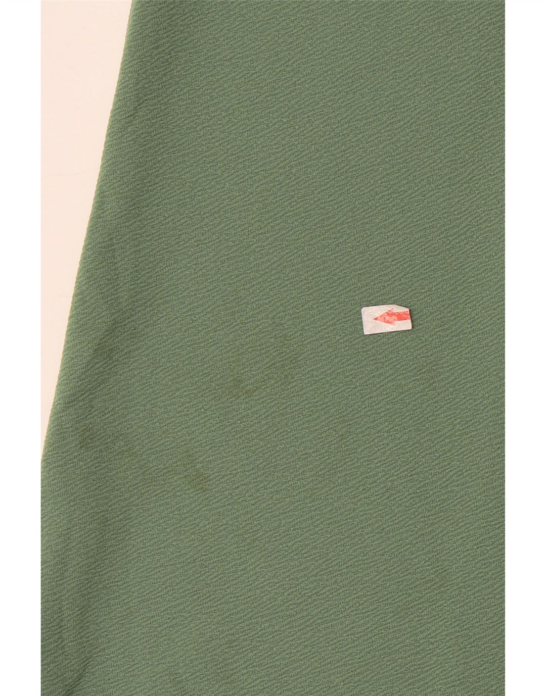 Zara vestido feminino manga 3/4 oversized shift UK 10 pequeno verde
