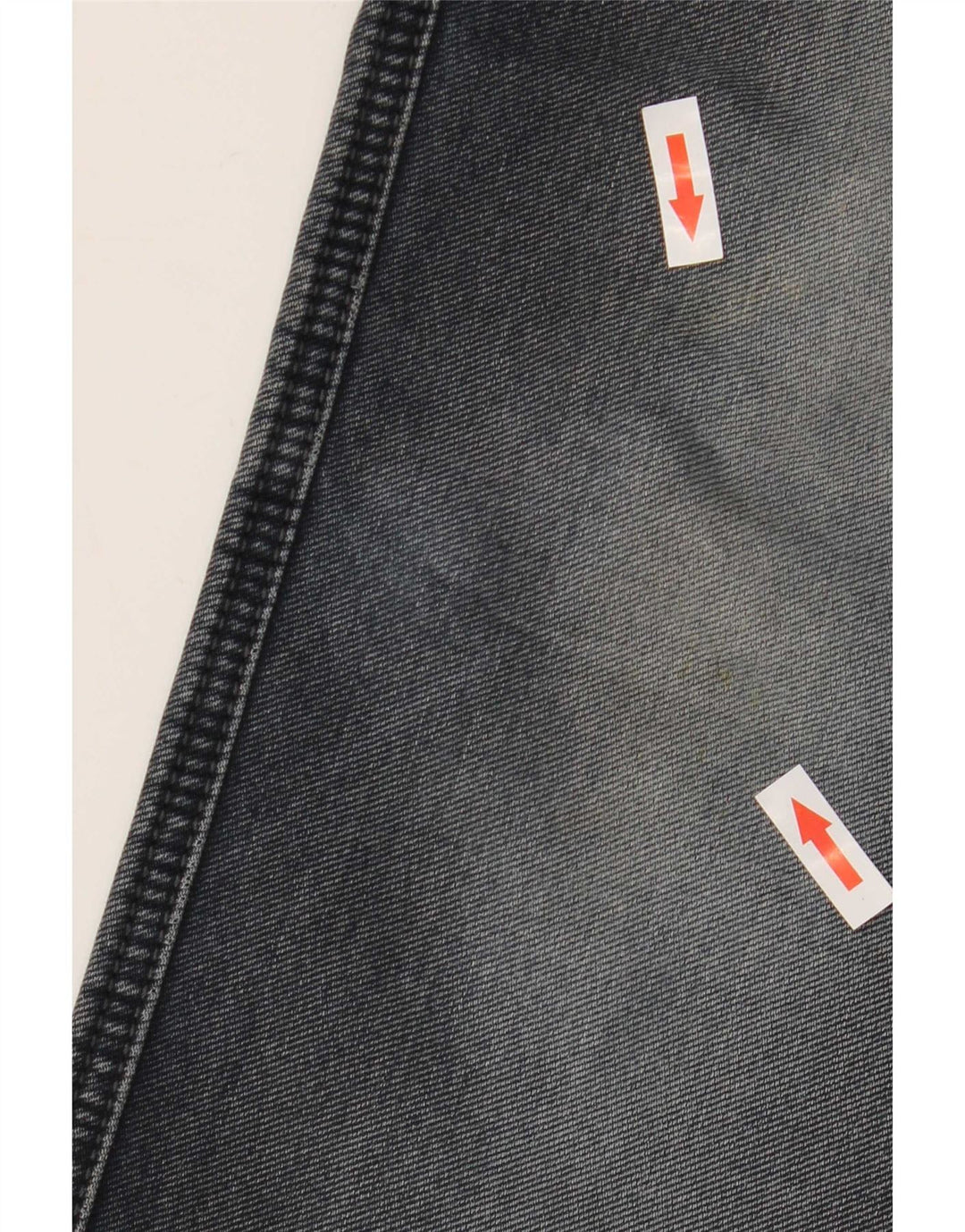 Wrangler Mens Straight Jeans W36 L30 Azul Algodão