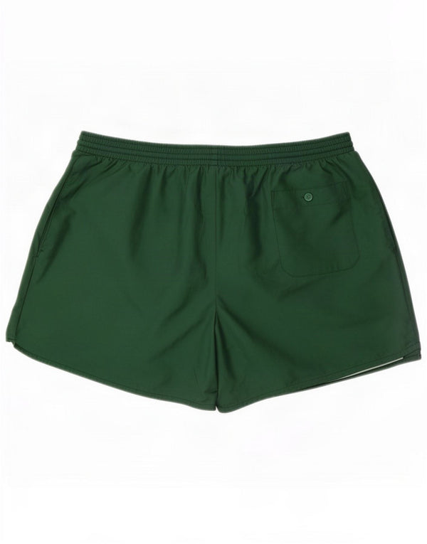Lacoste Shorts esportivos masculinos grande poliéster verde