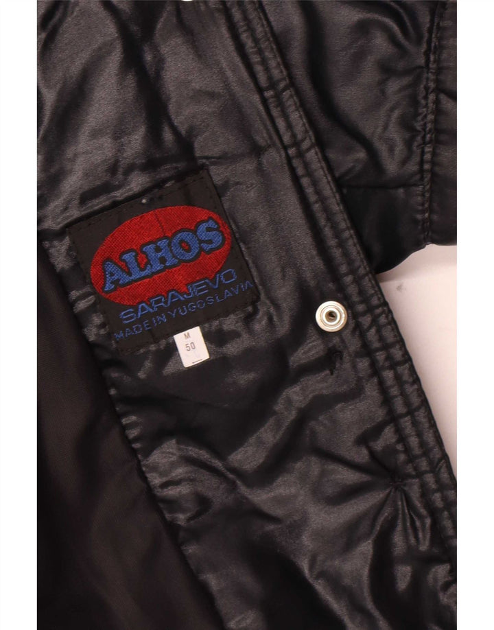 Sobretudo feminino vintage IT 50 XL azul marinho