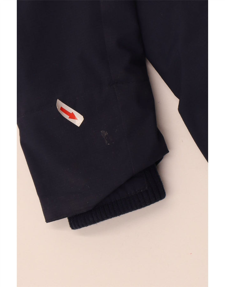 Jaqueta corta-vento feminina Superdry UK 10 pequena azul marinho